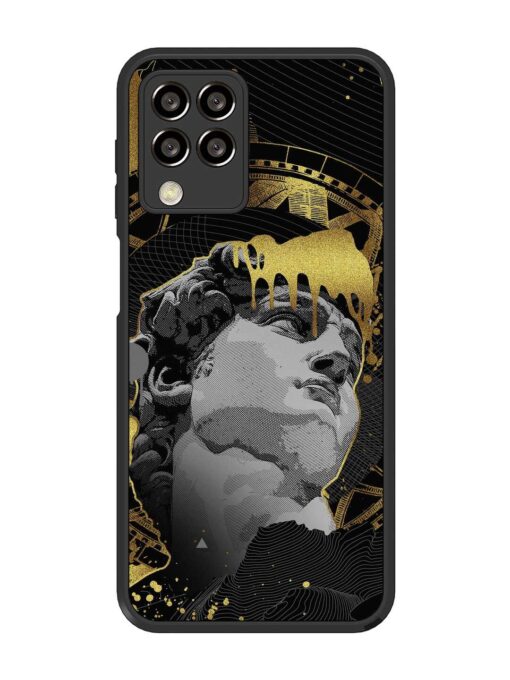 Roman Face Glossy Metal Phone Cover for Samsung Galaxy M33 (5G) Zapvi