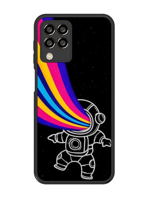 Astronaut Glossy Metal TPU Phone Cover for Samsung Galaxy M33 (5G) Zapvi