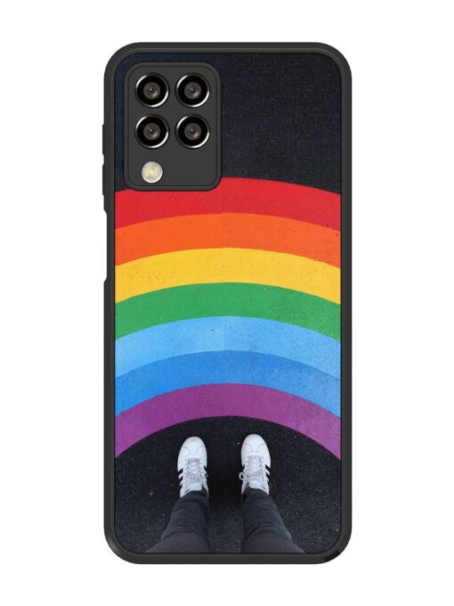 Legs Rainbow Glossy Metal TPU Phone Cover for Samsung Galaxy M33 (5G) Zapvi