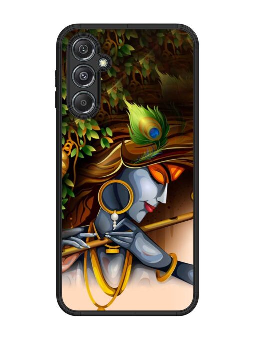 Krishna Glossy Metal Phone Cover for Samsung Galaxy M34 (5G) Zapvi