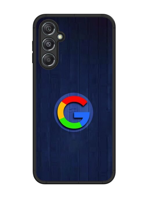 Google Logo Printed Glossy Metal TPU Phone Cover for Samsung Galaxy M34 (5G)