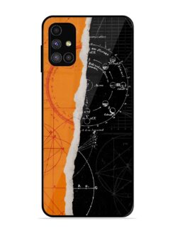 Planning Zoning Glossy Metal Phone Cover for Samsung Galaxy M51