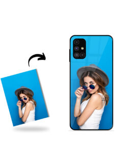 Custom Photo Printed Glossy Metal Phone Cover for Samsung Galaxy M51