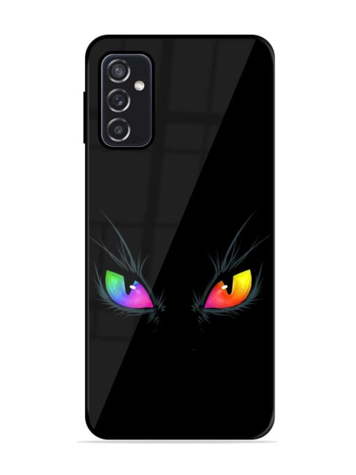 Cat Eyes Glossy Metal Phone Cover for Samsung Galaxy M52 (5G) Zapvi