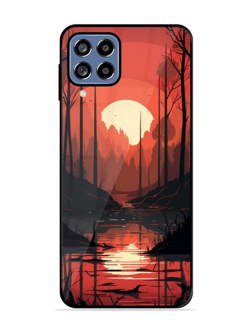 Natural Landscape Glossy Metal Phone Cover for Samsung Galaxy M53 (5G) Zapvi