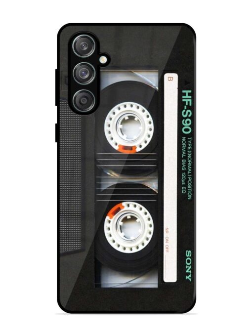 Sony Hf-S90 Cassette Glossy Metal Phone Cover for Samsung Galaxy M55 (5G) Zapvi