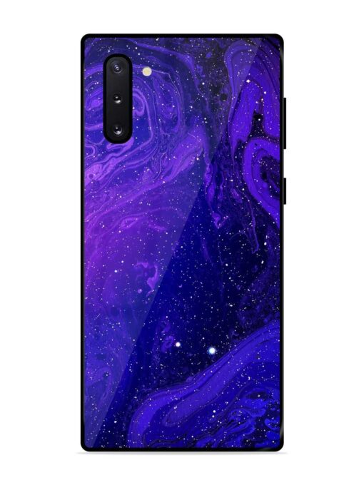 Galaxy Acrylic Abstract Art Glossy Metal Phone Cover for Samsung Galaxy Note 10