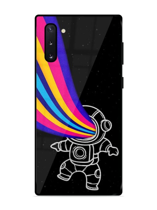 Astronaut Glossy Metal TPU Phone Cover for Samsung Galaxy Note 10 Zapvi