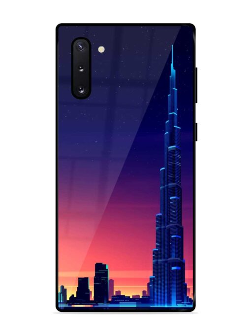 Burj Khalifa Abstract Glossy Metal Phone Cover for Samsung Galaxy Note 10