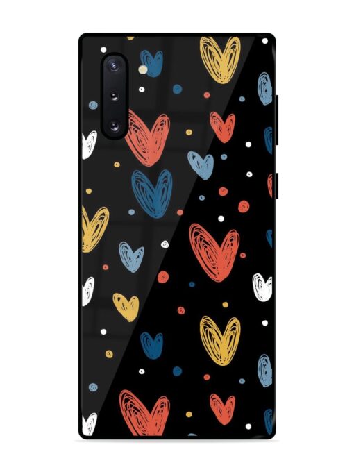 Happy Valentines Day Glossy Metal TPU Phone Cover for Samsung Galaxy Note 10