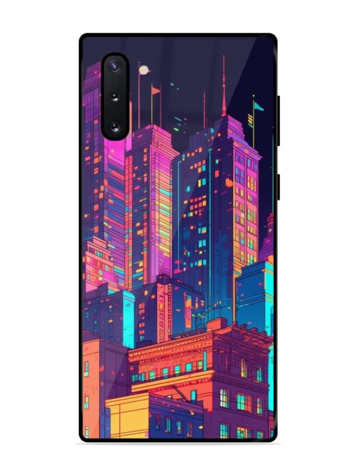 City View Glossy Metal Phone Cover for Samsung Galaxy Note 10