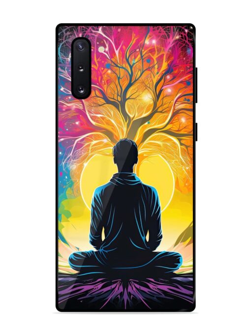 Mind Colourful Glossy Metal Phone Cover for Samsung Galaxy Note 10