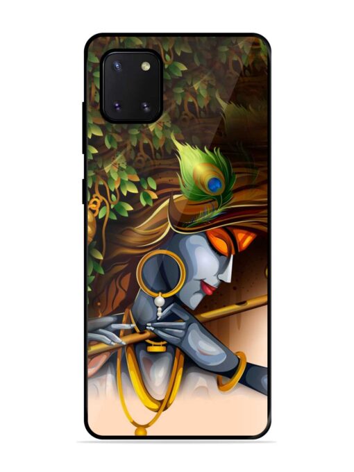 Krishna Glossy Metal Phone Cover for Samsung Galaxy Note 10 Lite