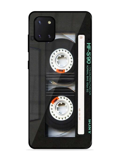 Sony Hf-S90 Cassette Glossy Metal Phone Cover for Samsung Galaxy Note 10 Lite