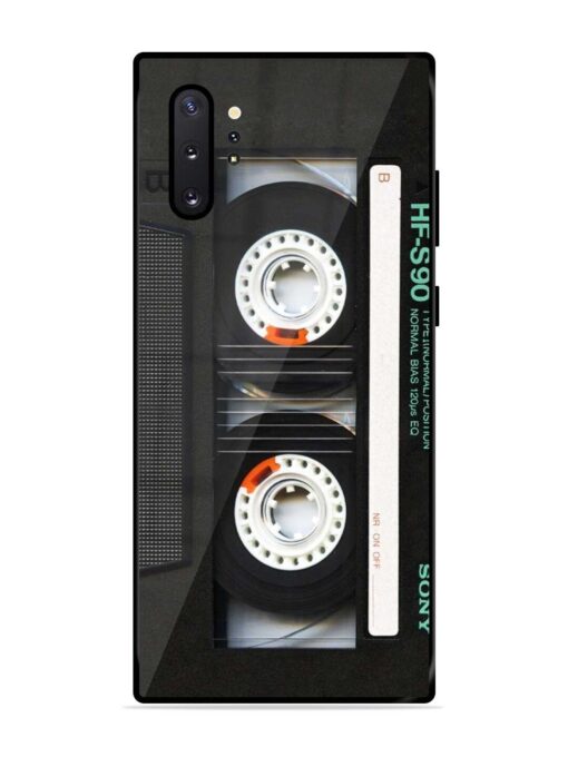 Sony Hf-S90 Cassette Glossy Metal Phone Cover for Samsung Galaxy Note 10 Plus