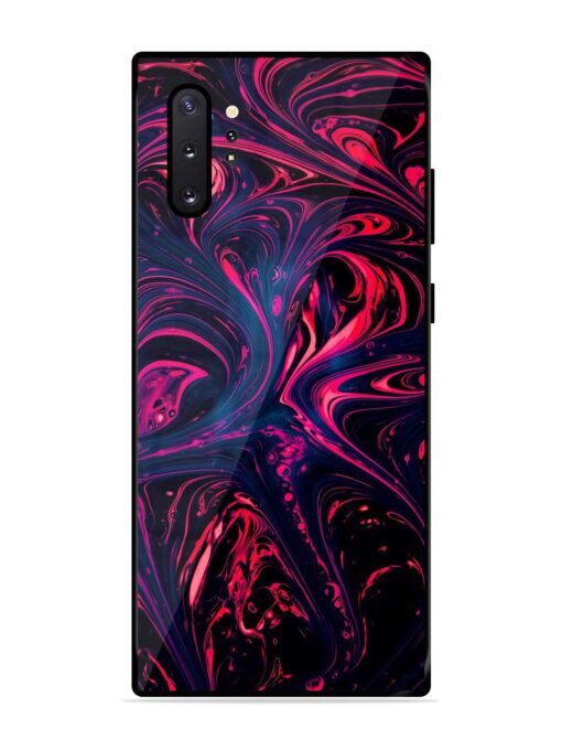 Abstract Background Glossy Metal Phone Cover for Samsung Galaxy Note 10 Plus Zapvi