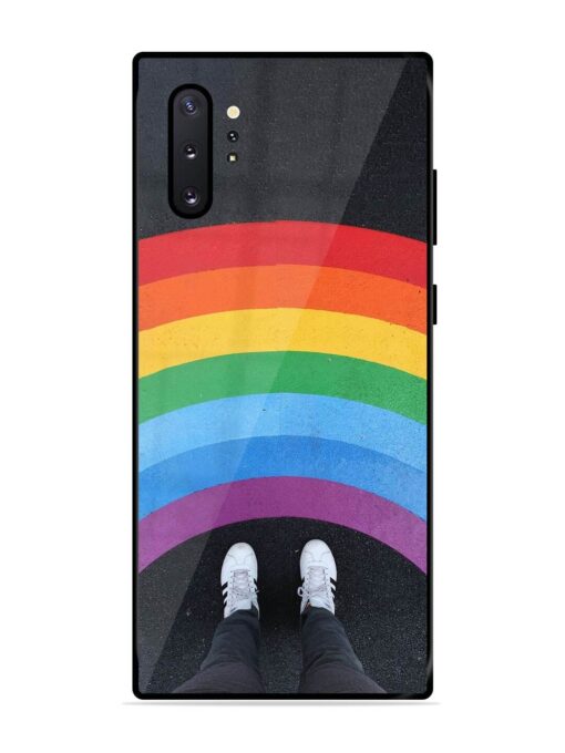 Legs Rainbow Glossy Metal TPU Phone Cover for Samsung Galaxy Note 10 Plus Zapvi