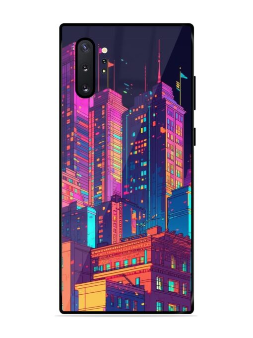 City View Glossy Metal Phone Cover for Samsung Galaxy Note 10 Plus