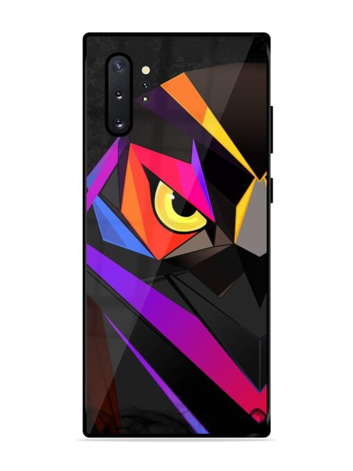 Wpap Owl Glossy Metal Phone Cover for Samsung Galaxy Note 10 Plus