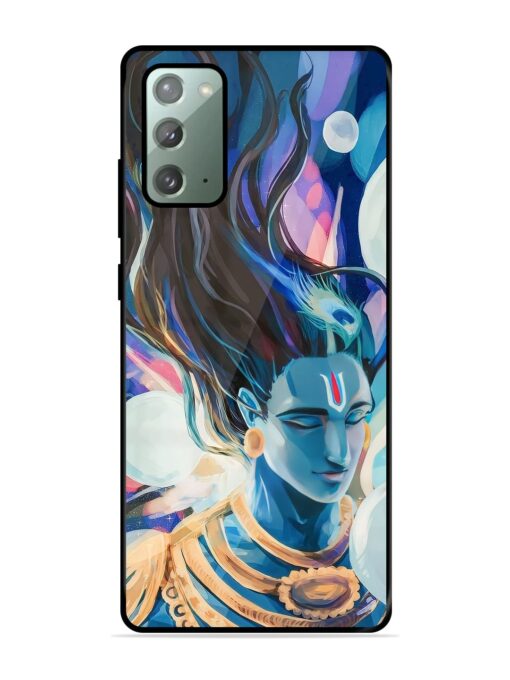 Bhagwan Sri Krishna Glossy Metal Phone Cover for Samsung Galaxy Note 20