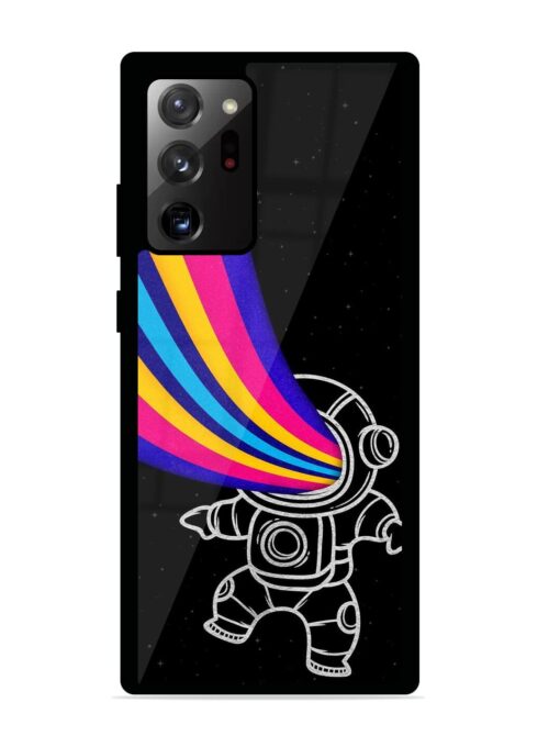 Astronaut Glossy Metal TPU Phone Cover for Samsung Galaxy Note 20 Ultra Zapvi