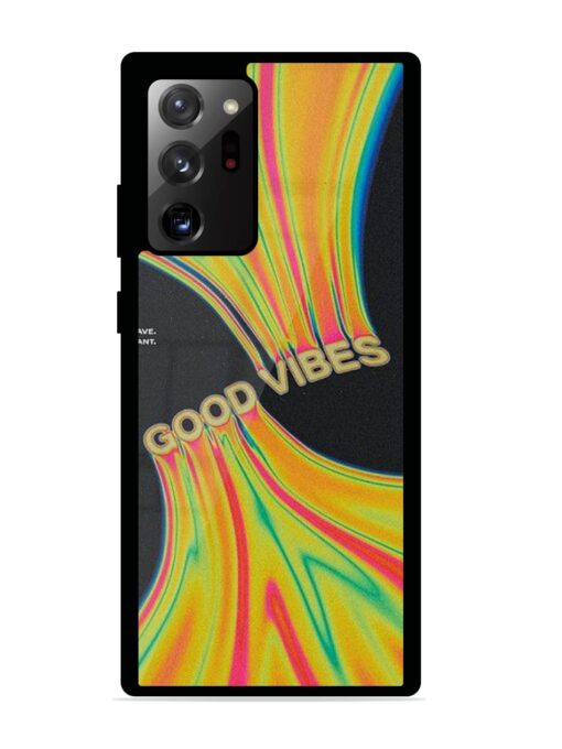 Good Vibes Glossy Metal Phone Cover for Samsung Galaxy Note 20 Ultra