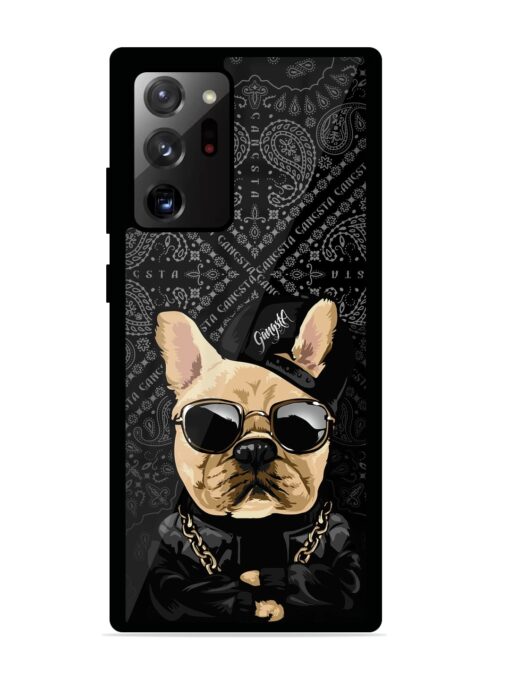 Gangsta Cool Sunmetales Dog Glossy Metal Phone Cover for Samsung Galaxy Note 20 Ultra