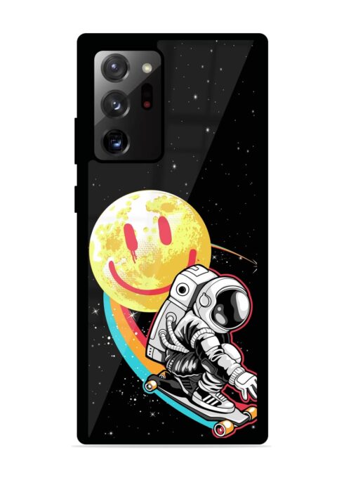 Astronaut Art Glossy Metal Phone Cover for Samsung Galaxy Note 20 Ultra Zapvi