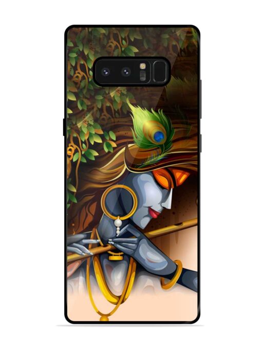 Krishna Glossy Metal Phone Cover for Samsung Galaxy Note 8 Zapvi