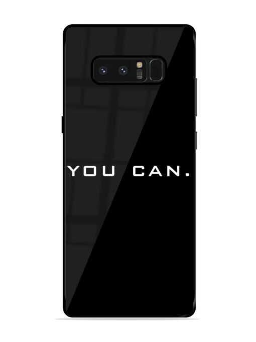 You Can Glossy Metal Phone Cover for Samsung Galaxy Note 8