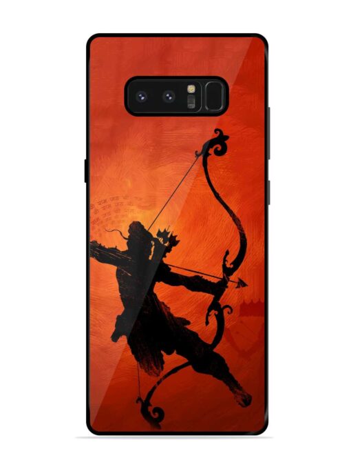 Illustration Lord Rama Glossy Metal Phone Cover for Samsung Galaxy Note 8