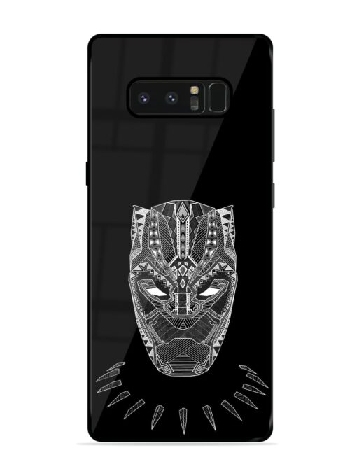 Fictional Art Glossy Metal Phone Cover for Samsung Galaxy Note 8