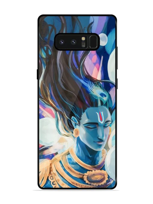 Bhagwan Sri Krishna Glossy Metal Phone Cover for Samsung Galaxy Note 8