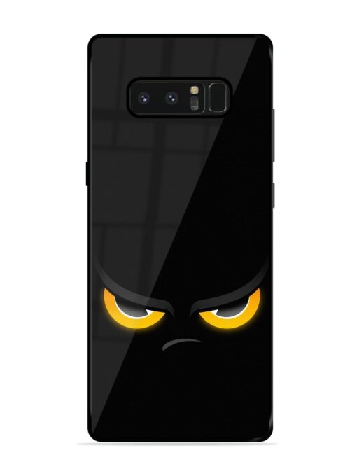 Cartoon Eye Glossy Metal Phone Cover for Samsung Galaxy Note 8