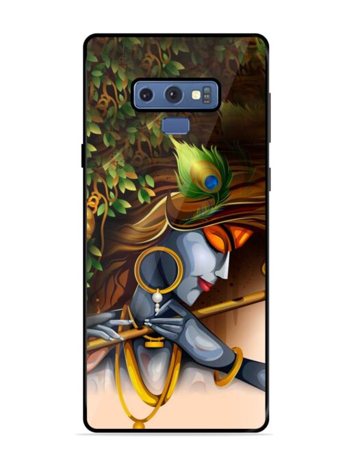 Krishna Glossy Metal Phone Cover for Samsung Galaxy Note 9 Zapvi