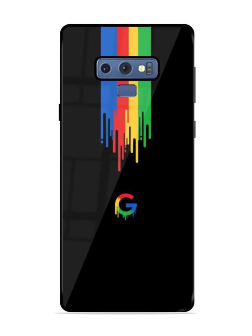 Google Logo Glossy Metal Phone Cover for Samsung Galaxy Note 9