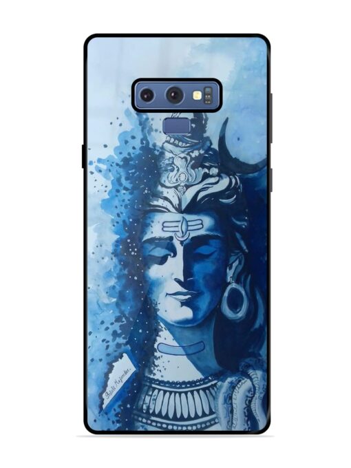 Shiv Art Glossy Metal Phone Cover for Samsung Galaxy Note 9