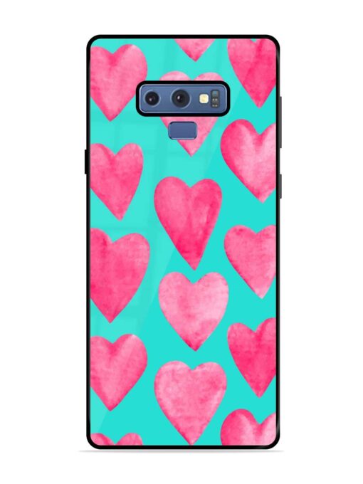 Beautiful Vector Illustration Glossy Metal Phone Cover for Samsung Galaxy Note 9 Zapvi