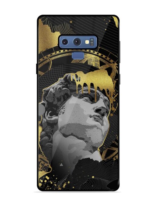 Roman Face Glossy Metal Phone Cover for Samsung Galaxy Note 9 Zapvi