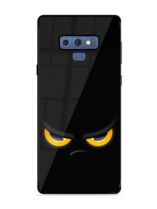 Scary Yellow Eye Glossy Metal TPU Phone Cover for Samsung Galaxy Note 9