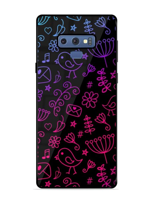 Cool Girly Glossy Metal Phone Cover for Samsung Galaxy Note 9 Zapvi