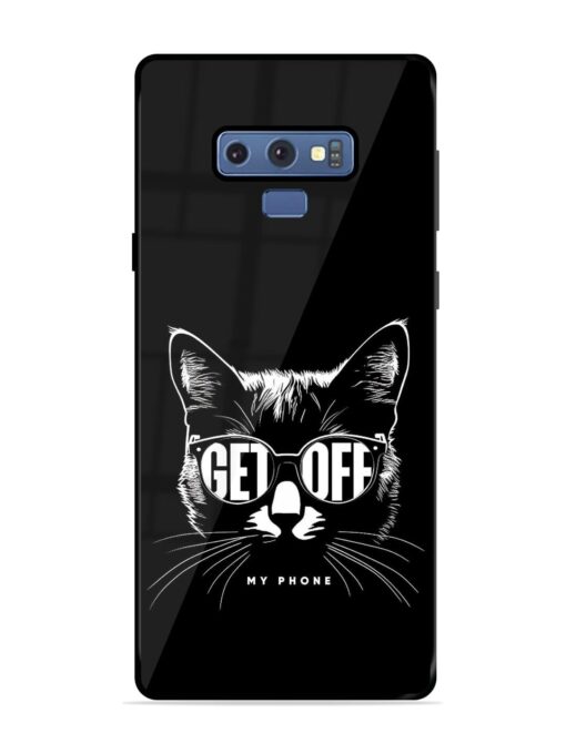 Get Off Glossy Metal TPU Phone Cover for Samsung Galaxy Note 9