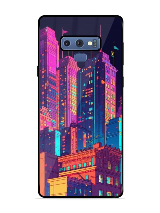 City View Glossy Metal Phone Cover for Samsung Galaxy Note 9