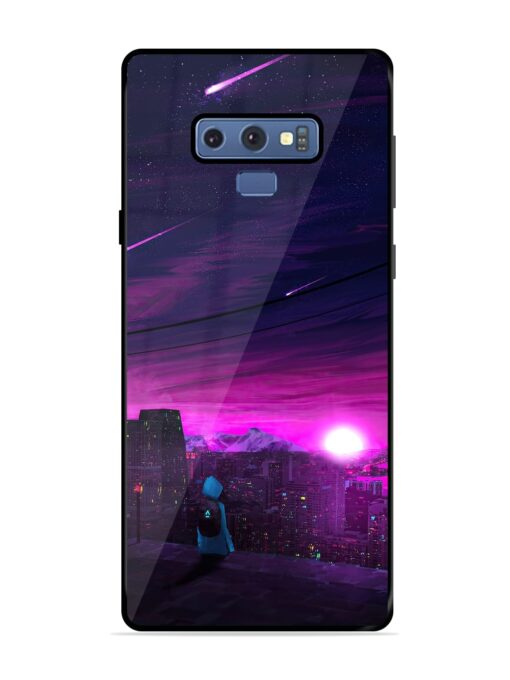 Empty Attempt Glossy Metal Phone Cover for Samsung Galaxy Note 9 Zapvi