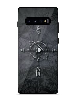 Lighting Cross Glossy Metal Phone Cover for Samsung Galaxy S10 Plus