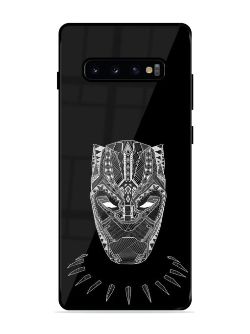 Fictional Art Glossy Metal Phone Cover for Samsung Galaxy S10 Plus