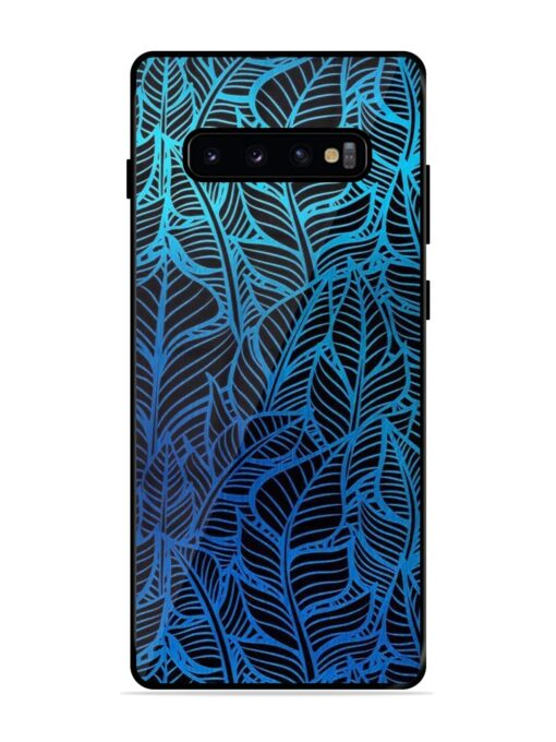 Decorative Topical Glossy Metal Phone Cover for Samsung Galaxy S10 Plus Zapvi