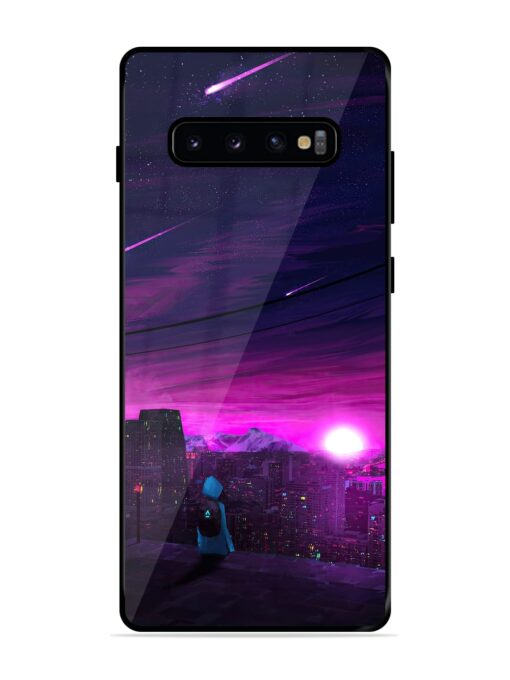 Empty Attempt Glossy Metal Phone Cover for Samsung Galaxy S10 Plus