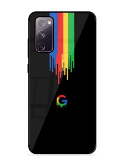 Google Logo Glossy Metal Phone Cover for Samsung Galaxy S20 Fe (5G)