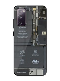 Phone Insider Glossy Metal Phone Cover for Samsung Galaxy S20 Fe (5G)